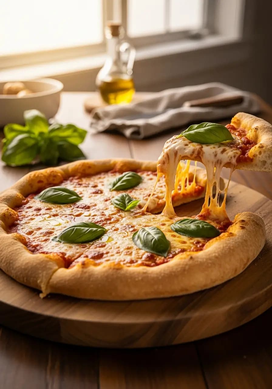 Image of Gluten Free Sourdough Pizza Crust Recipe (Crispy, Chewy & Actually Delicious!)