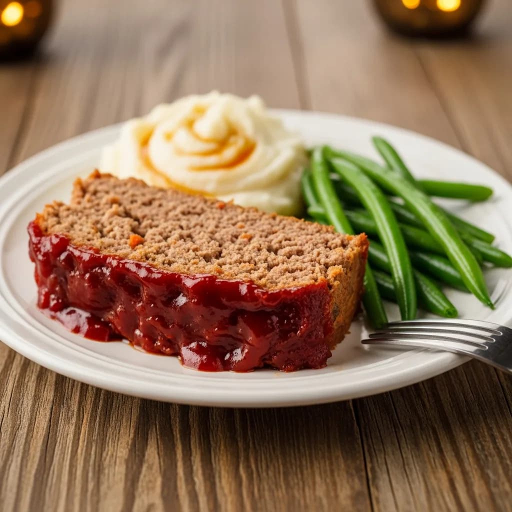 Image of Easy Crockpot Meatloaf (Juicy & Hands-Free!)