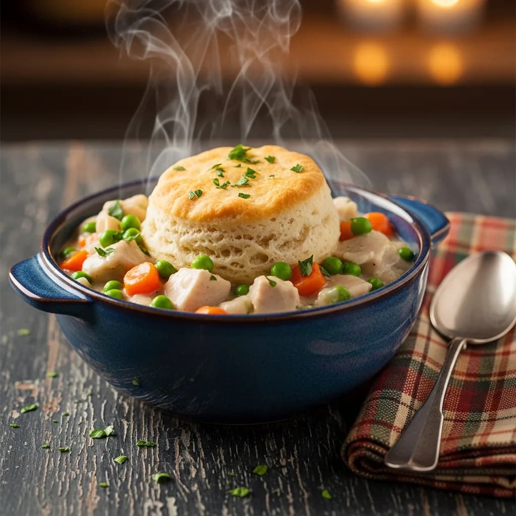 Image of Easy Crockpot Chicken Pot Pie (Ultimate Comfort Food!)