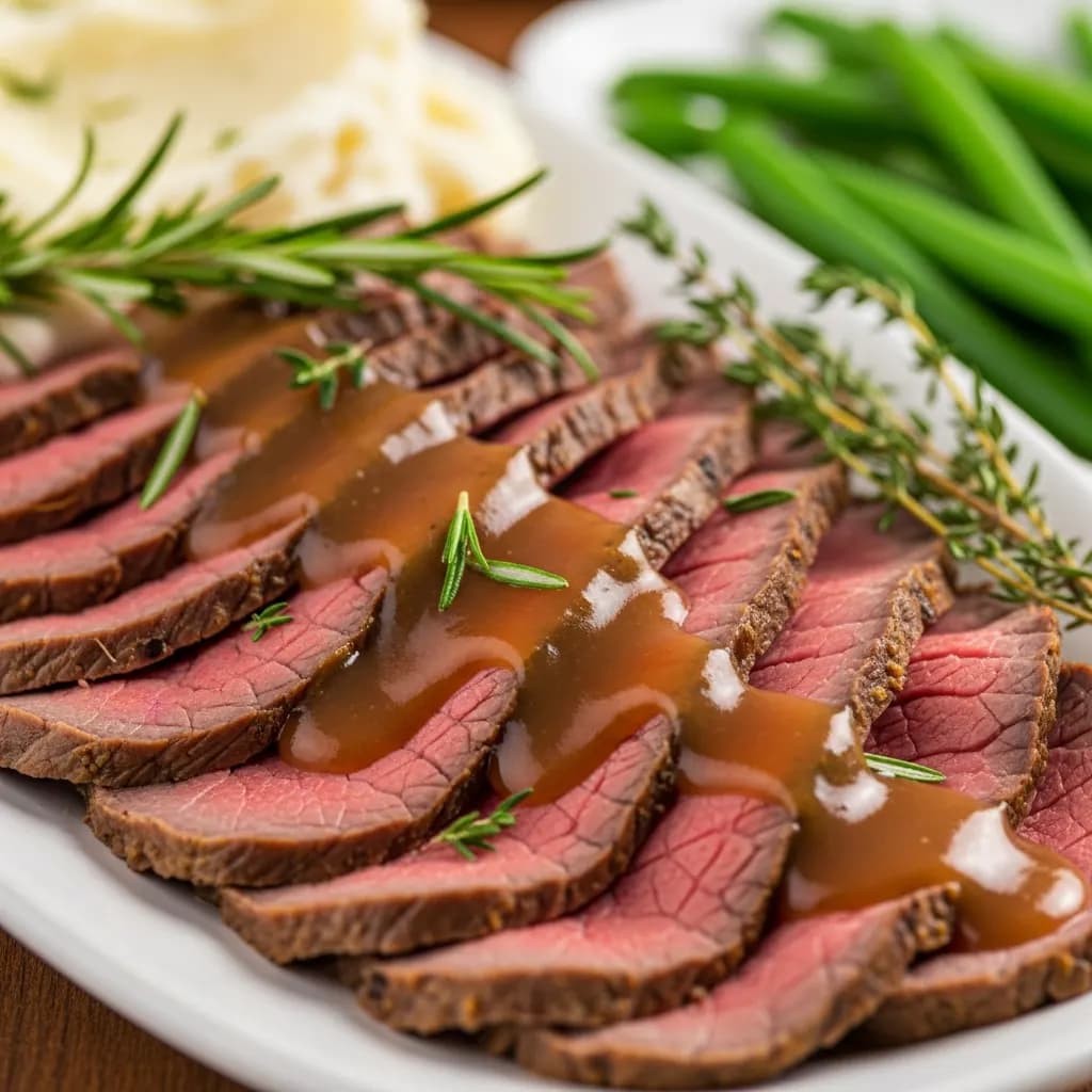 Image of Slow Cooker Sirloin Tip Roast (Melt-in-Your-Mouth Tender)