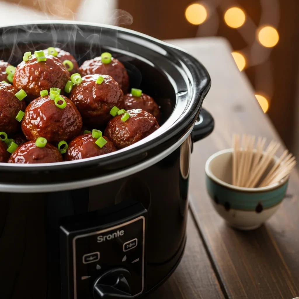 Image of How Long to Cook Frozen Meatballs in Crockpot (Simple Guide)