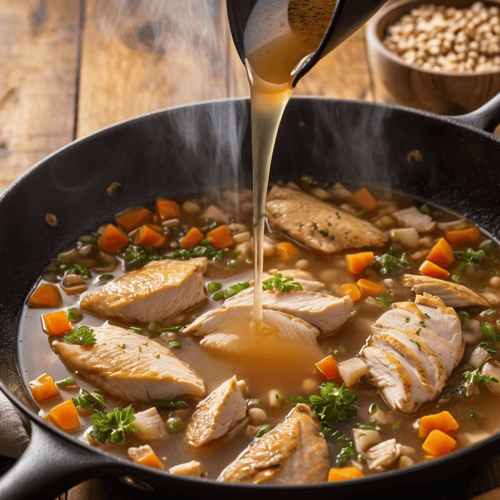 Crispy Pan-Seared Chicken with Dreamy Garlic Cream Sauce - Step