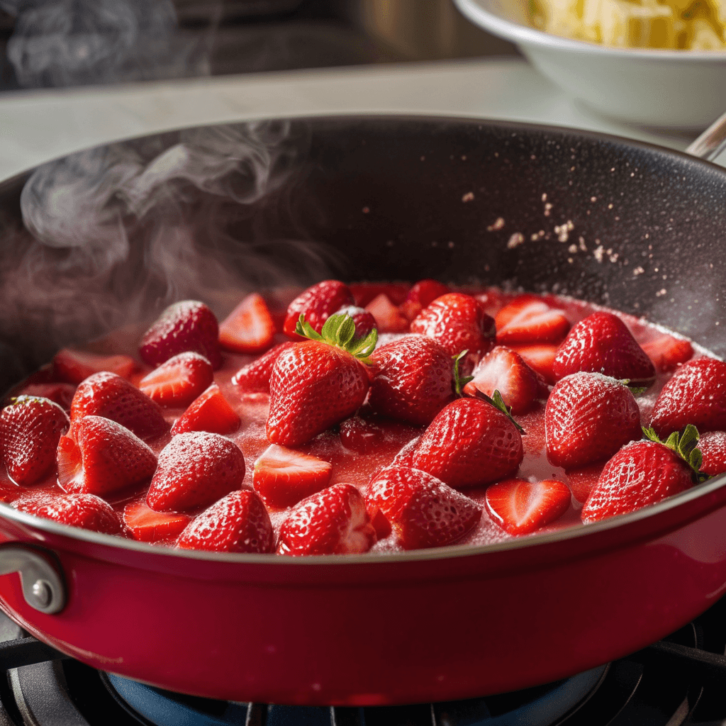 Irresistible Strawberry Cinnamon Rolls for Valentine's Day Brunch - Step