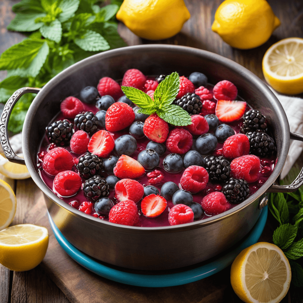 Vibrant Spring Berry Simmer Pot: A Fresh & Fruity Home Scent - Featured