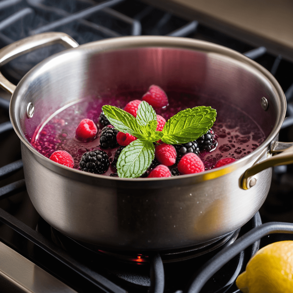 Vibrant Spring Berry Simmer Pot: A Fresh & Fruity Home Scent - Step
