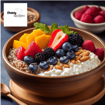 High-Protein Peanut Butter and Oat Cottage Cheese Bowl