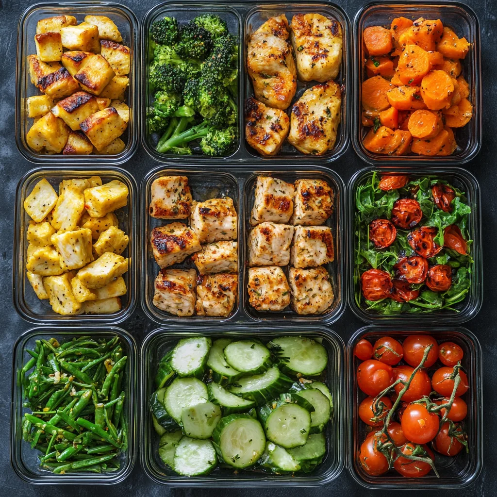 high protein meal prep