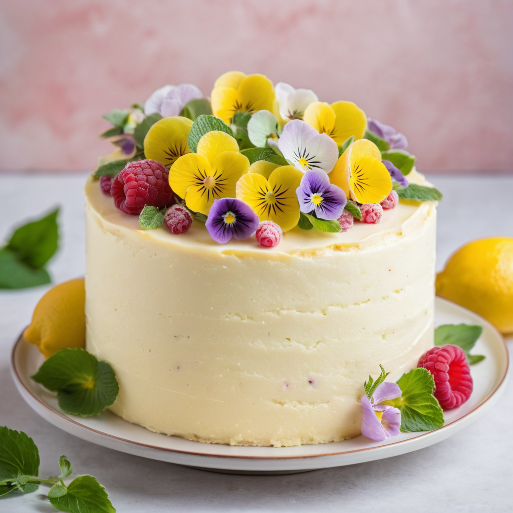 Elegant Spring Cake Designs: Lemon Raspberry Delight - Featured